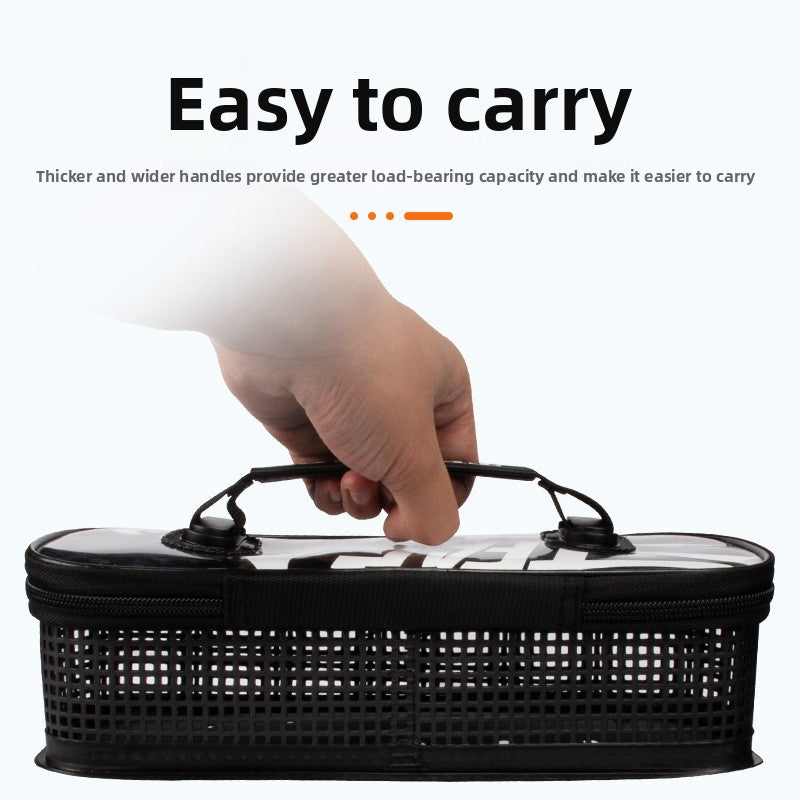 DrainFlow Mesh Fishing Tackle Bag