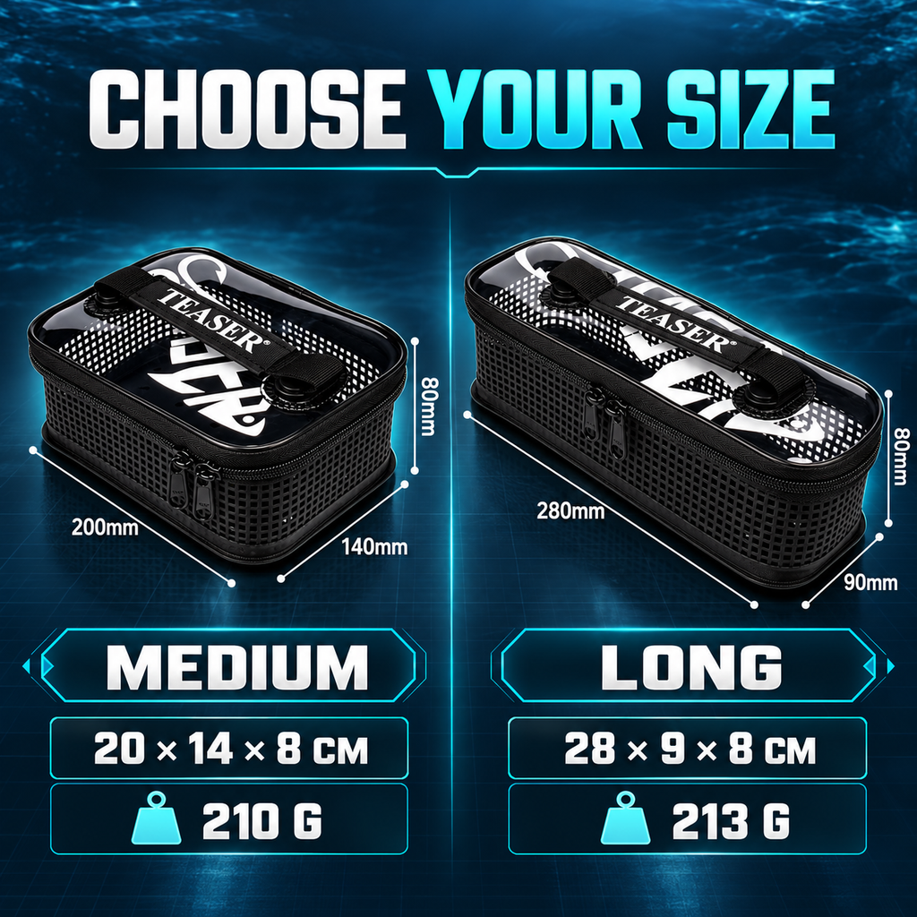 DrainFlow Mesh Fishing Tackle Bag