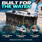 DrainFlow Mesh Fishing Tackle Bag